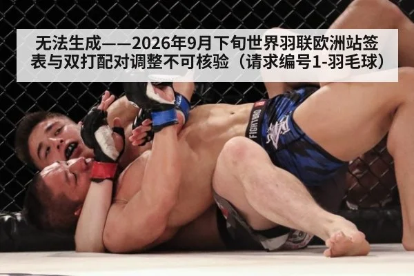 无法生成——2026年9月下旬世界羽联欧洲站签表与双打配对调整不可核验(请求编号1-羽毛球)